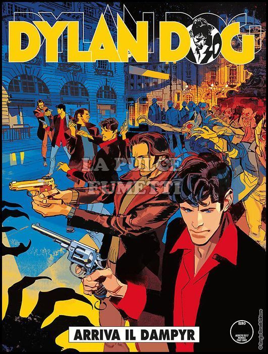 DYLAN DOG ORIGINALE #   371: ARRIVA IL DAMPYR - COVER A - SCRITTA GIALLA